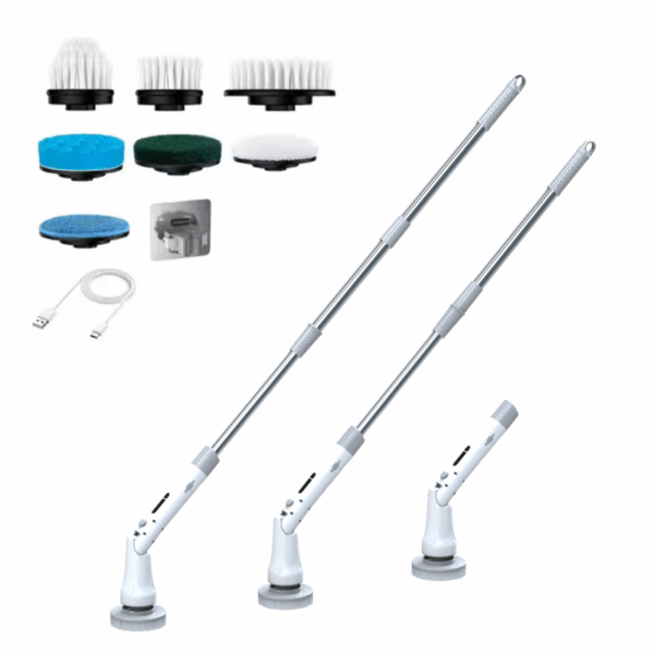 Kitchen electric scrubber brush