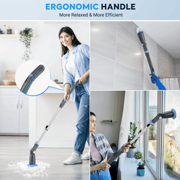 Ergonomic Electric Scrubber