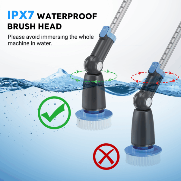 ipx7 Electric scrubber