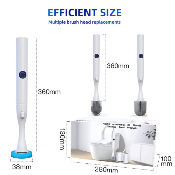 electric toilet brush detail