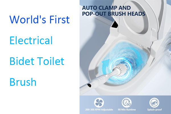 Electrical Bidet Toilet Brush
